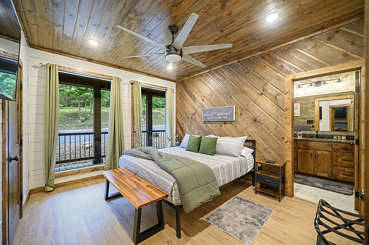 Primary king bedroom